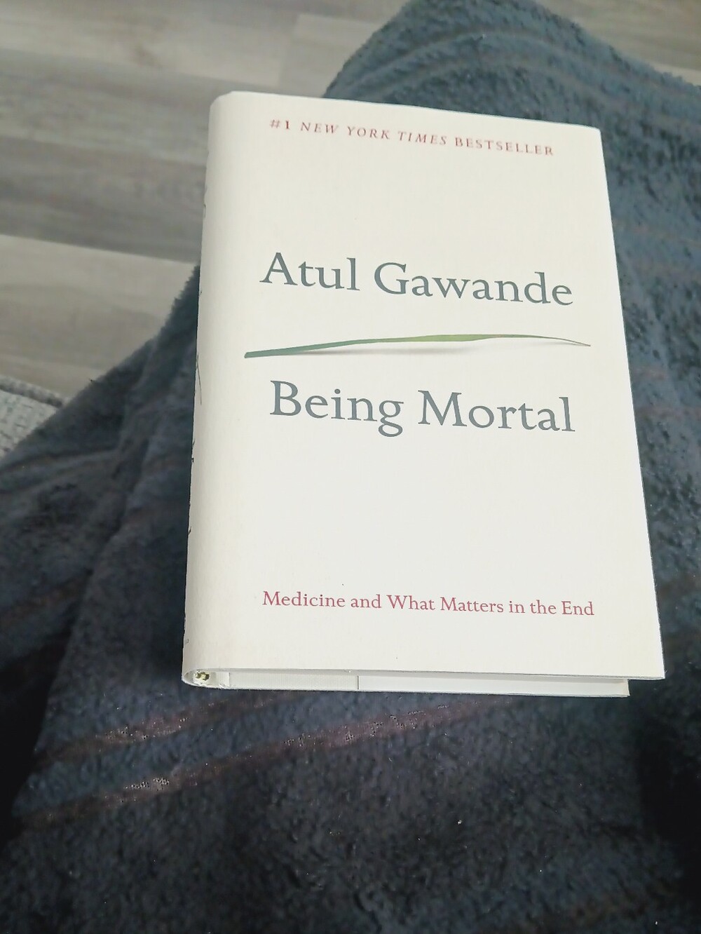 Being Mortal Hardcover Book - White Cover
